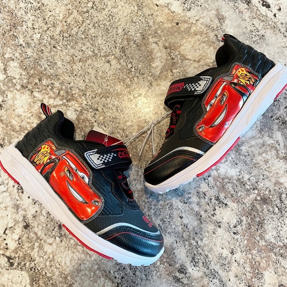 Disney Shoes Disney Cars Lightning Mcqueen Light Up Shoes Poshmark